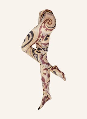 Wolford Punčocháče Paisley Baroque 7547 grey