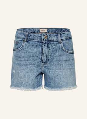 Only Džínové Šortky light blue denim