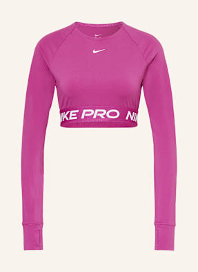 Nike Cropped-Longsleeve Pro 365 Dri-Fit lila