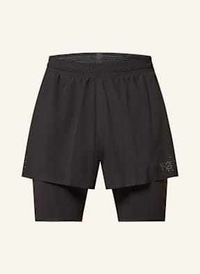 Y-3 Běžecké Šortky 2V1 Y-3 Running černá