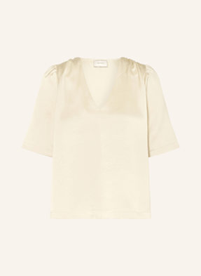 Neo Noir Blusenshirt Largo Aus Satin gelb