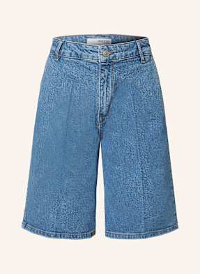 Selected Džínové Šortky medium blue denim
