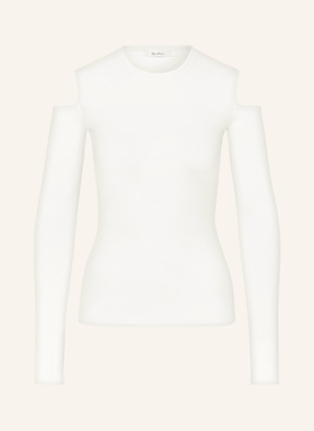 Max Mara Cold-Shoulder-Pullover Vik weiss