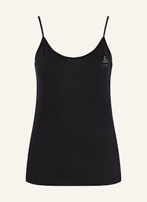 Odlo Funkční Top Natural Merino 160 Z Merino Vlny černá