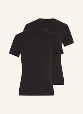 Skims Trička S Krátkým Rukávem Cotton Jersey, 2 Kusy V Balení soot