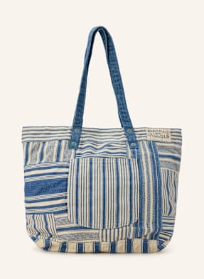 Rrl Ralph Lauren Shopper tmavě modrá / krémová