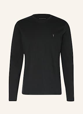 Allsaints Tričko S Dlouhým Rukávem Brace černá