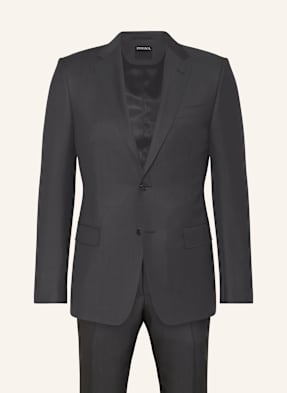 Zegna Oblek Regular Fit tmavě šedá