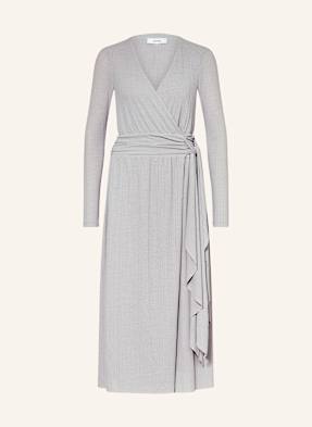 Reiss Wickelkleid Madeline grau