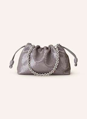 Loewe Schultertasche Flamenco Medium grau