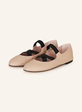 Pretty Ballerinas Baleríny Nicole nude / černá
