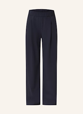 Marc Cain Marlenehose Wedi Im Materialmix blau