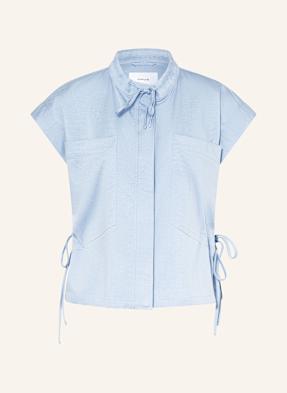 Opus Blazerweste Windra blau