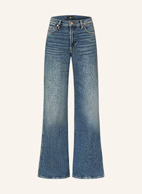 7 For All Mankind Flared Džíny Lotta sea luxe vintage sea level