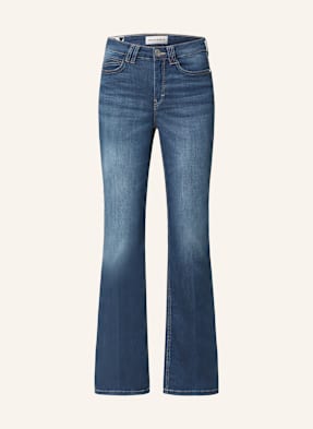 Opus Pants Flared Džíny Enja Smooth 70200 mid azure blue