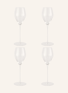 Riedel Sada 4 Sklenic Na Šampaňské Veloce bílá