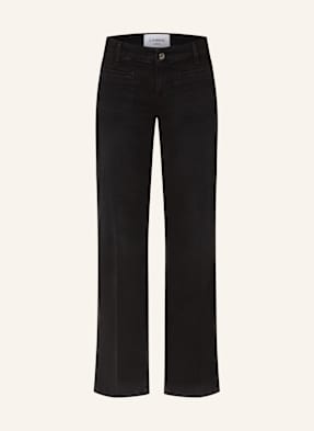 Cambio Flared Leg Jeans Tess schwarz