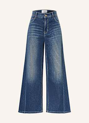 Cambio Straight Jeans Palazzo blau