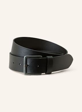 Boss Ledergürtel Jeeko schwarz