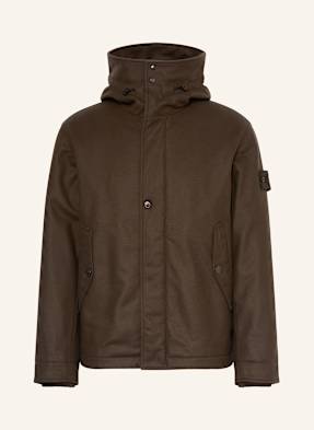 Stone Island Flanelljacke Ghost braun