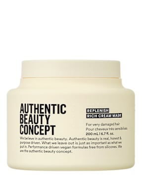 Authentic Beauty Concept Replenish Rich Cream Mask Maska na vlasy 200 ml