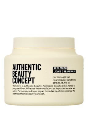 Authentic Beauty Concept Replenish Light Cream Mask Maska na vlasy 200 ml