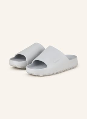Nike Pantoletten Calm Slide grau