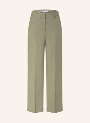 Raffaello Rossi Hose Olessa Mit Leinen gruen