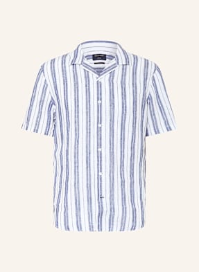 Olymp Košile Resort Casual Modern Fit tmavě modrá / bílá