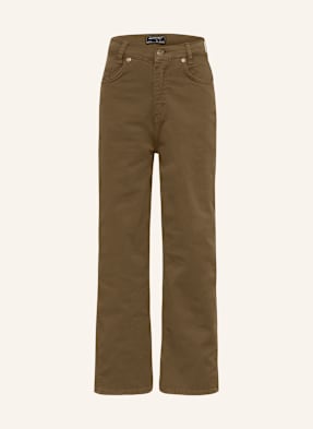 Blue Effect Chino Kalhoty Slim Fit tmavě hnědá