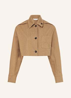 Max Mara Cropped-Jacke Smalto braun