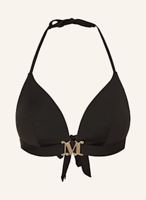 Max Mara Beachwear Horní Díl Bikin Se Zavazováním Okolo Krku Astra černá