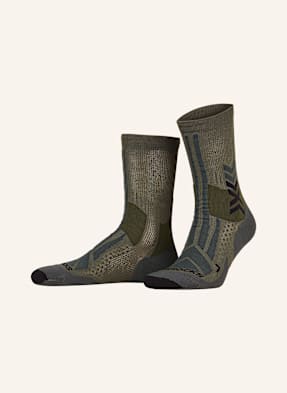 X-Socks Trekové Ponožky Hike Discover Crew khaki / černá