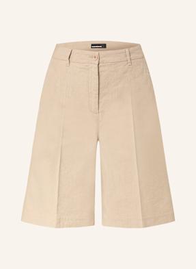 Cambio Bermudas Adrienne Mit Leinen weiss