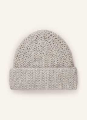 Mrs & Hugs Mütze Aus Cashmere grau