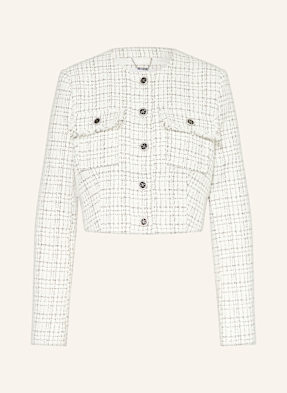 Guess Tweed-Blazer Annamaria Mit Glitzergarn Und Schmucksteinen schwarz