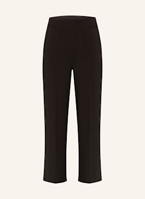 Smith & Soul Žerzejové Culotte Kalhoty černá
