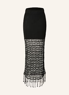Ganni Strickrock schwarz