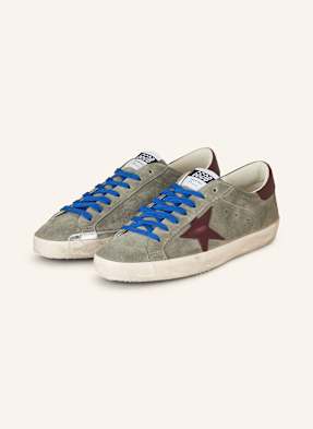 Golden Goose Sneaker Super-Star gruen