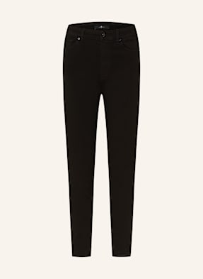 7 For All Mankind Skinny Jeans Aubrey schwarz