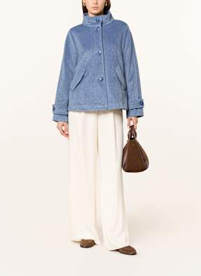 Blaue Caban- und Wolljacken für Damen online kaufen