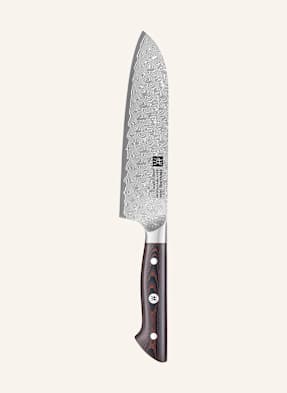 Zwilling Nůž Santoku Tanrei tmavě hnědá / stříbrná