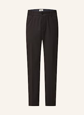 Drykorn Oblekové Kalhoty Garona_B Regular Fit 1000 schwarz