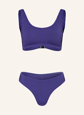 Café Du Cycliste Bustier Bikiny Jasmin modrá / tmavě modrá