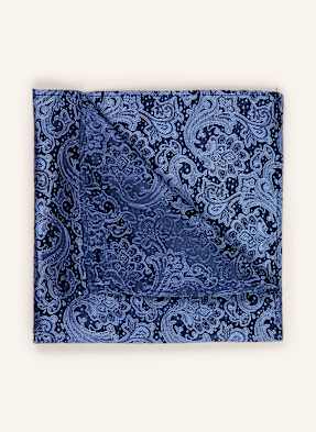 Paul Einstecktuch Aus Seide blau