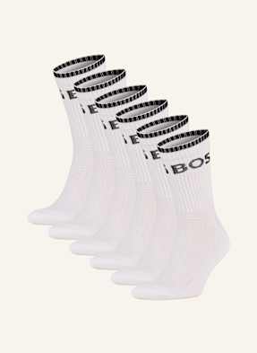 Boss 6er-Pack Socken Qs weiss