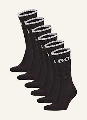 Boss 6er-Pack Socken Qs schwarz