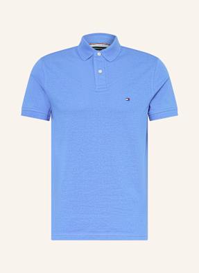 Tommy Hilfiger Piqué-Poloshirt Regular Fit blau