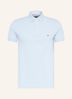 Tommy Hilfiger Piqué-Poloshirt Slim Fit blau