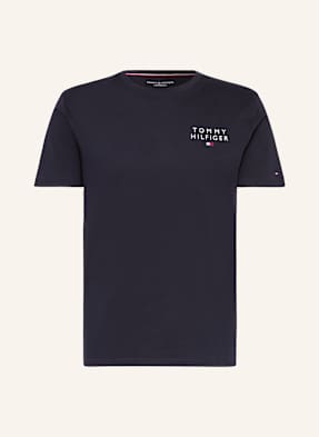 Tommy Hilfiger Pyžamové Tričko tmavě modrá